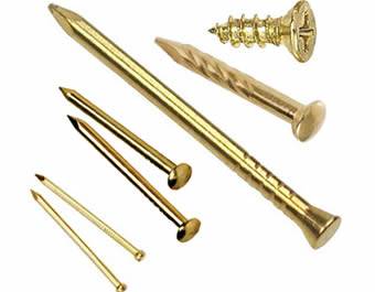 Copper Nails Screw Brass Nails Length 10mm 19mm Stealth Nails 